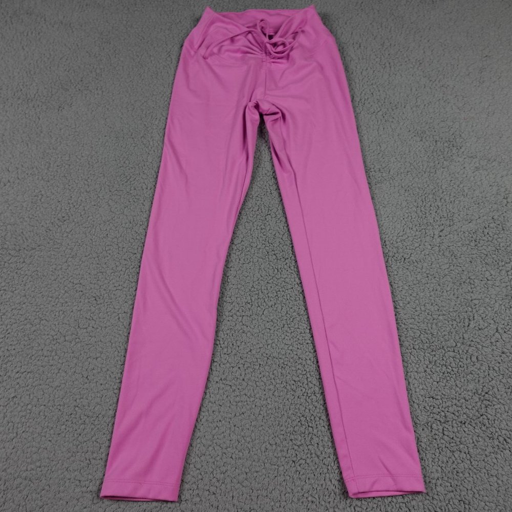 Victorias Secret PINK ACTIVE High Rise Ankle Leggings Womens Small Waist Cinch